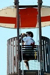 Torre de vigil&agrave;ncia de la Creu Roja a la platja de Gav&agrave; Mar
